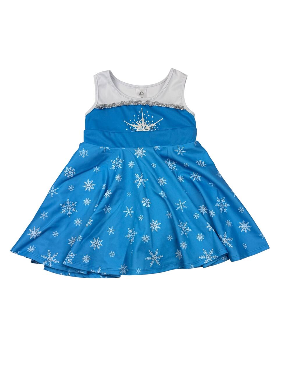 Little Adventures Ice Twirl Disney Inspired Frozen Elsa Dress, Size 2